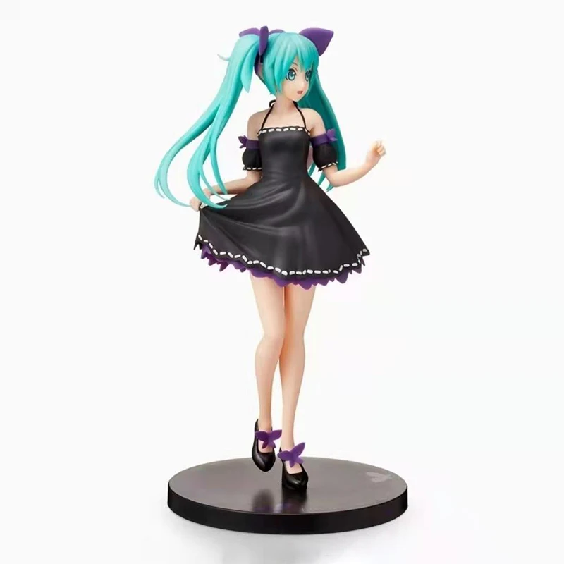 Фигурка аниме Hastune Miku игрушка кавайная мультяшная статуя виртуальной певицы