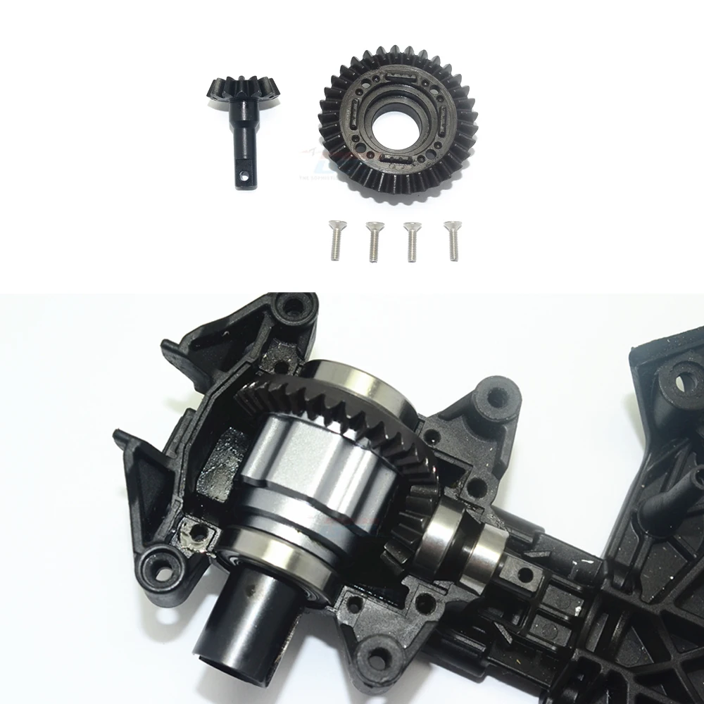 

GPM TRAXXAS 1/7 UDR UNLIMITED DESERT RACER Short Truck 85086-4 Metal steel front + rear axle drive gear gearbox gear #8578/8579