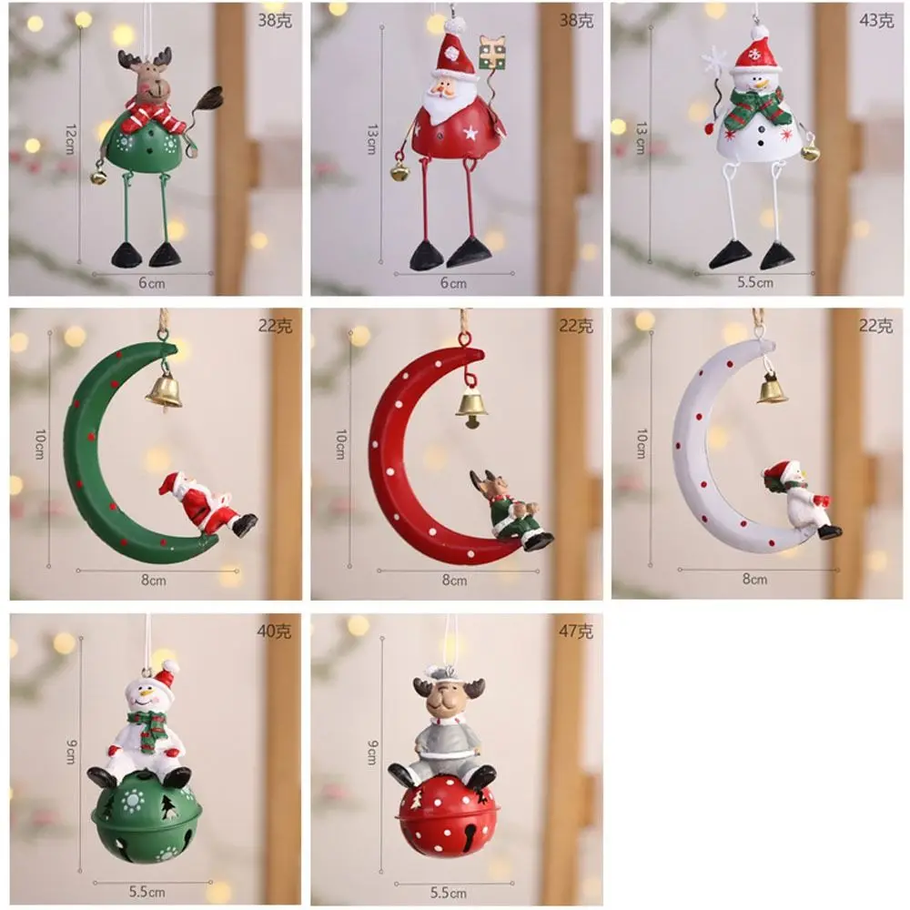 Подвеска из смолы в виде снеговика/лося/Санта-Клауса