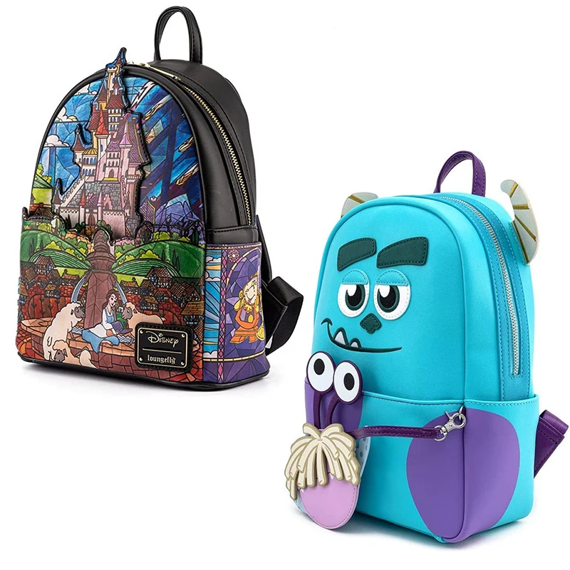 Disney Beauty and The Beast Women Backpack Loki Baby Yoda La