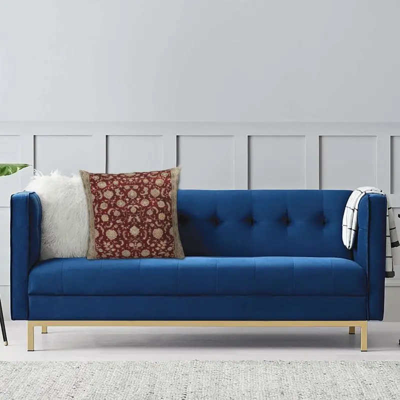 Богемный этнический античный персидский ковер Современная наволочка для