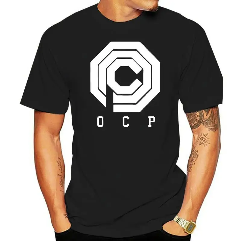 Мужская футболка Robocop OCP Omnicorp в стиле ретро с DVD-фильмом подарок |