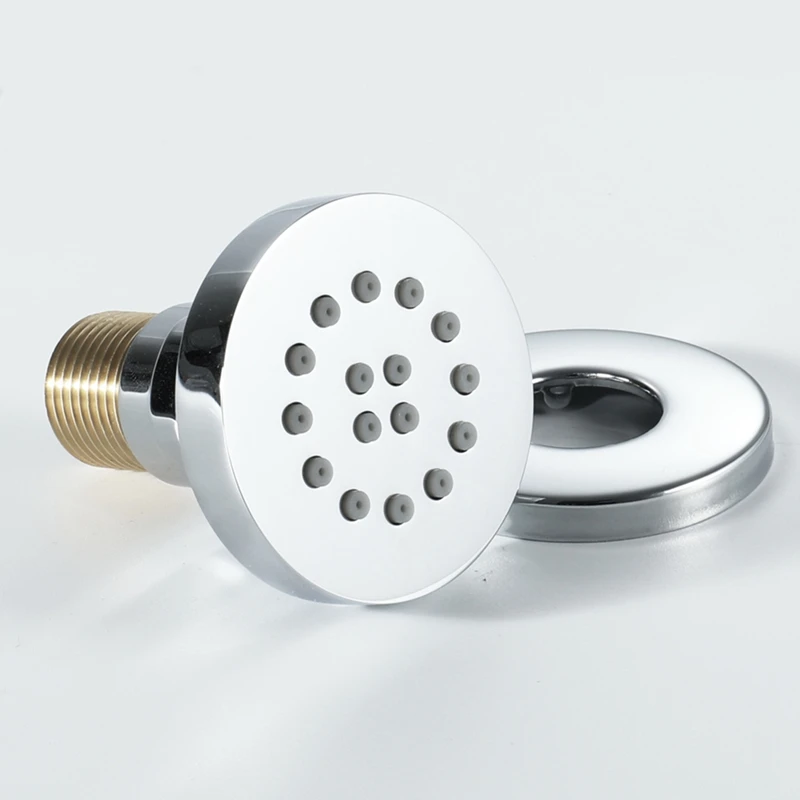 Круглая Лейка для душа массажная головка спа-душа боковая настенная распылитель