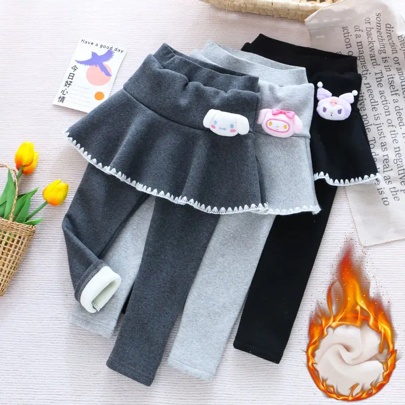 Зимние плюшевые брюки Sanrio My