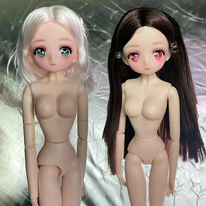 

Модная Кукла с лицом аниме, 30 см, кукла для девочек с одеждой и обувью, пластиковая кукла «сделай сам», игрушка, подарок для девочек, детей