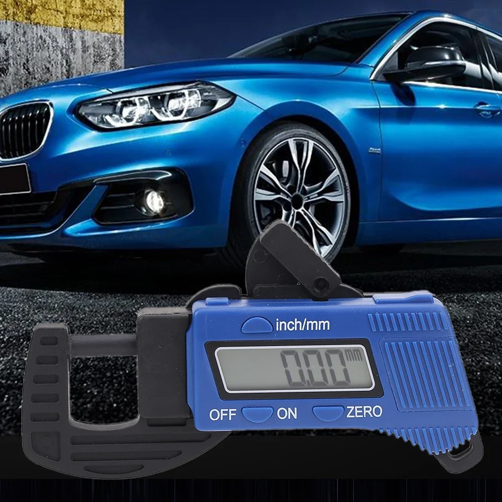 Точный толщиномер 0-12 7 мм большой ЖК-дисплей цифровой мини-толщиномер легкий