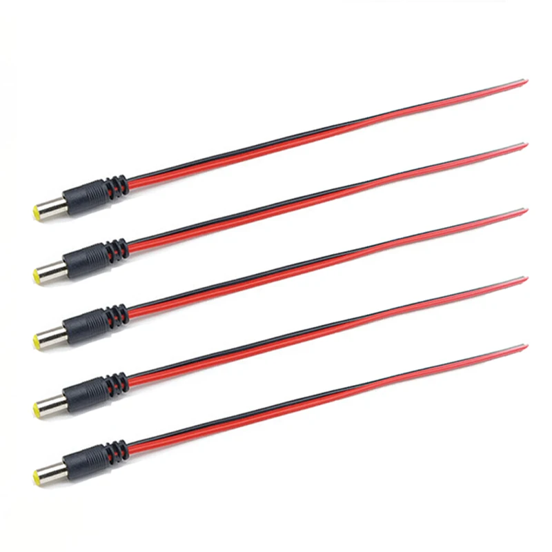 

GRN-FLASHING разъем питания DC 5.5x2.1mm 5V 12V красный/черный
