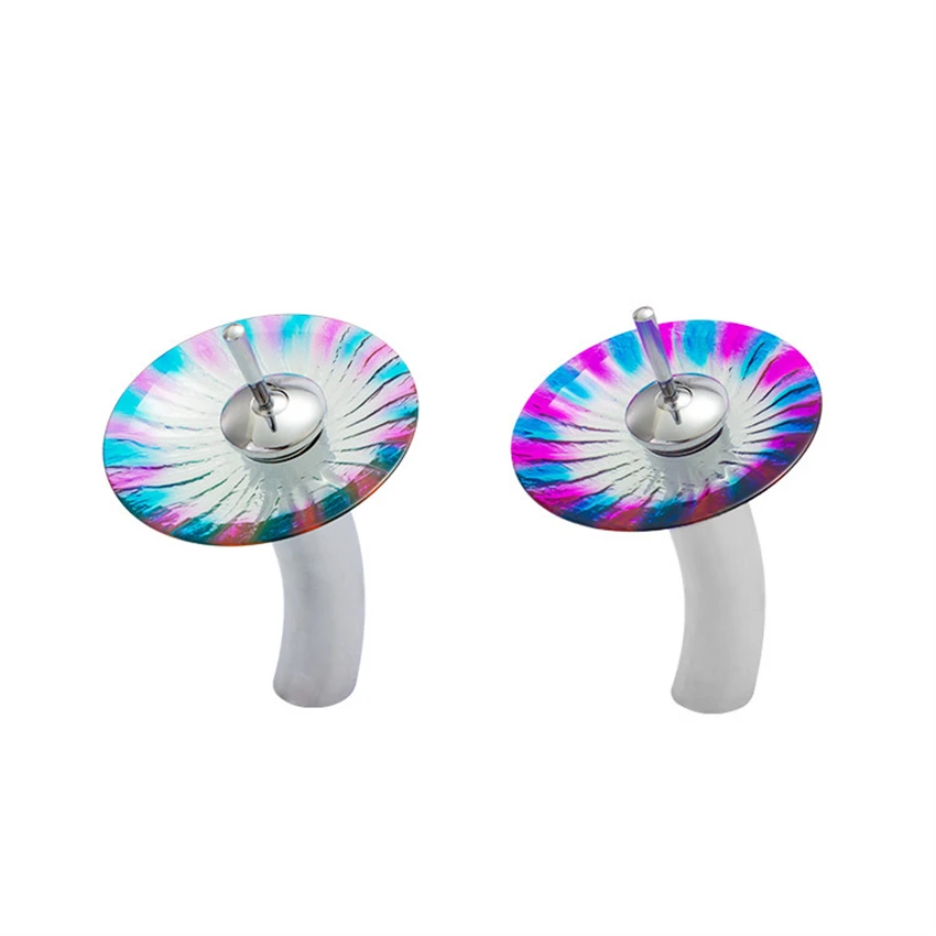 Умывальник из закаленного стекла для отеля маленькая раковина над стойкой