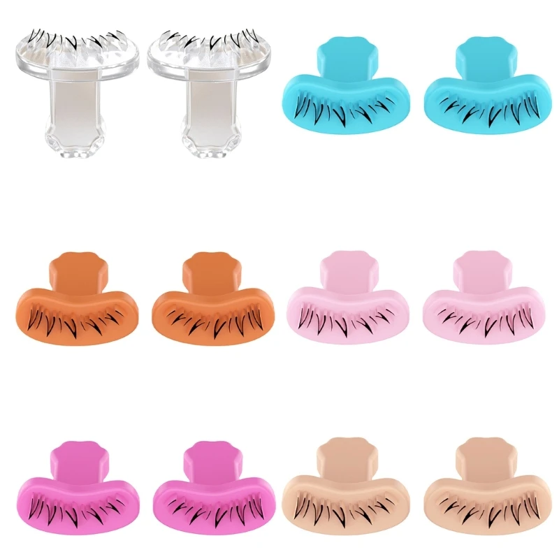 

Silicone Eyelash Stamp, Achieve Perfect Eye Makeup Effortlessly, Eyelash Stamps Tool Lower Eyelash Stamp Eye Makeup Tool