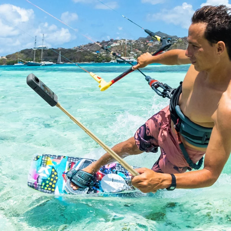 1 шт. многофункциональная Удобная селфи-палка из золотого алюминиевого сплава