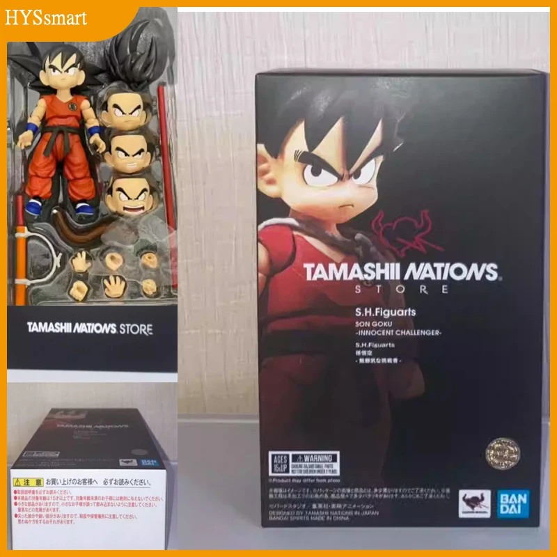 

Оригинальный Драконий жемчуг Gt Bandai S.H. Фигурс Сон Гоку экшн-фигурка-невинный преданчик-эксклюзивная модель Tnst игрушка
