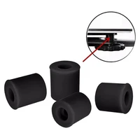 8 pcs heating parts for 3d printers black silicone hot bed leveling column hot bed heat resistant buffer18mm16mm