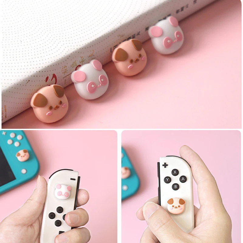 

4 шт., Защитные чехлы для Nintendo Switch Oled NS Lite Joy-con