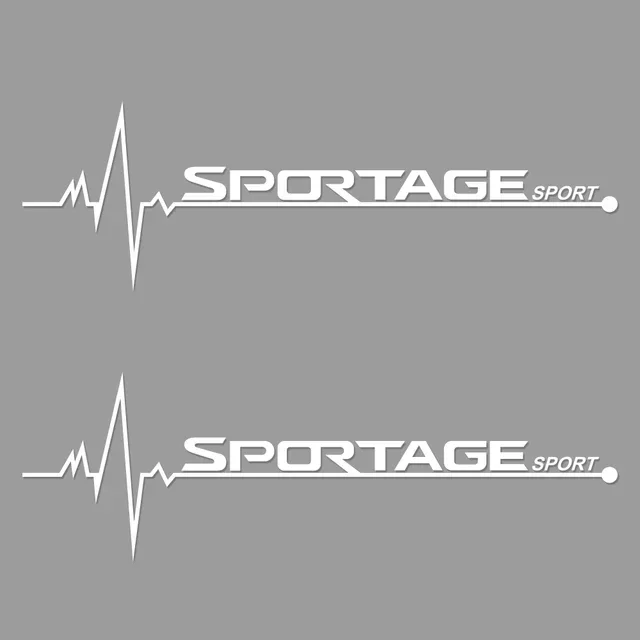 

Наклейки на боковое окно автомобиля для Kia Sportage 3 4 QL графика осветительный двигатель спортивные декоративные наклейки виниловый чехол Аксессуары для автотюнинга