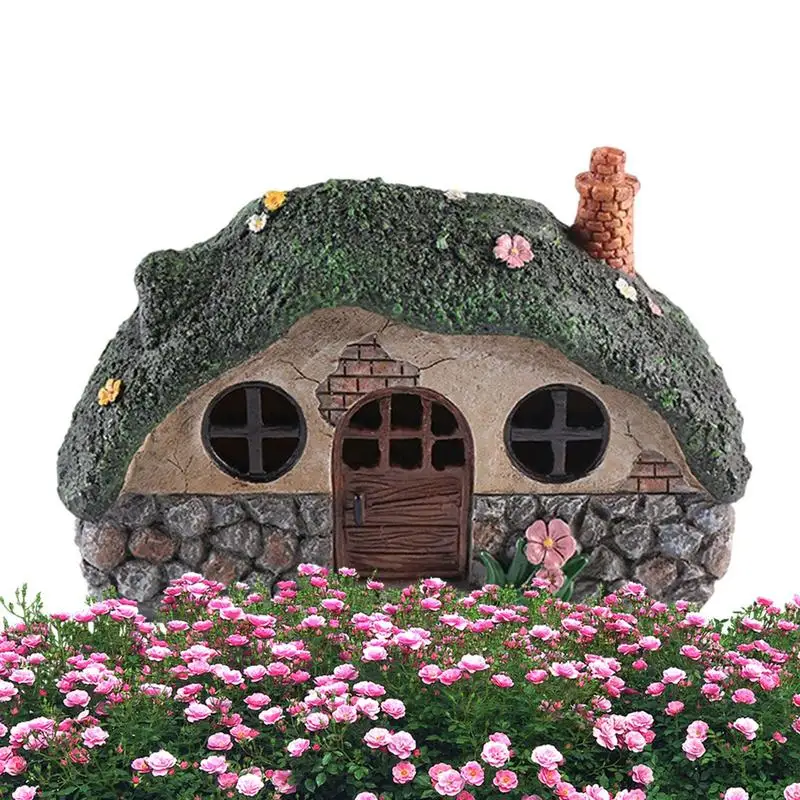 

Lightcontrolled Induction LED Solar Light Fairy House High Quality Anticorrosion Lawn Lamp For Outdoor Garden Decor