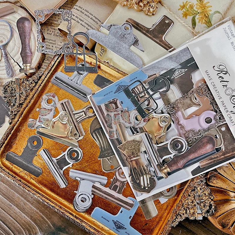 Panalisacraft 30 шт. винтажные части толстая бумага для карточек высечки набор коллекции