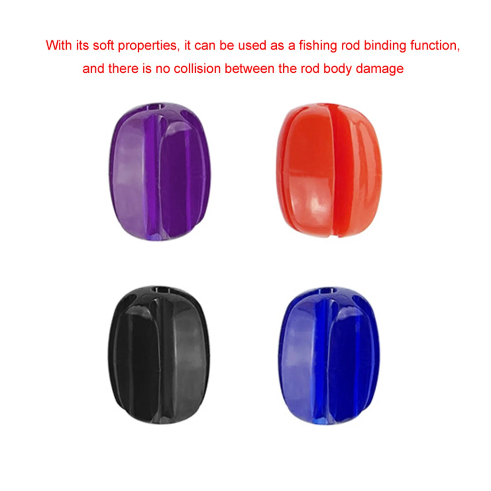 

Fishing Rod Fixed Ball Rubber Fish Pole Fixed Ball Anti-Collision Fishing Accessories Mini Fishing Pole Fixing Tool For Luya