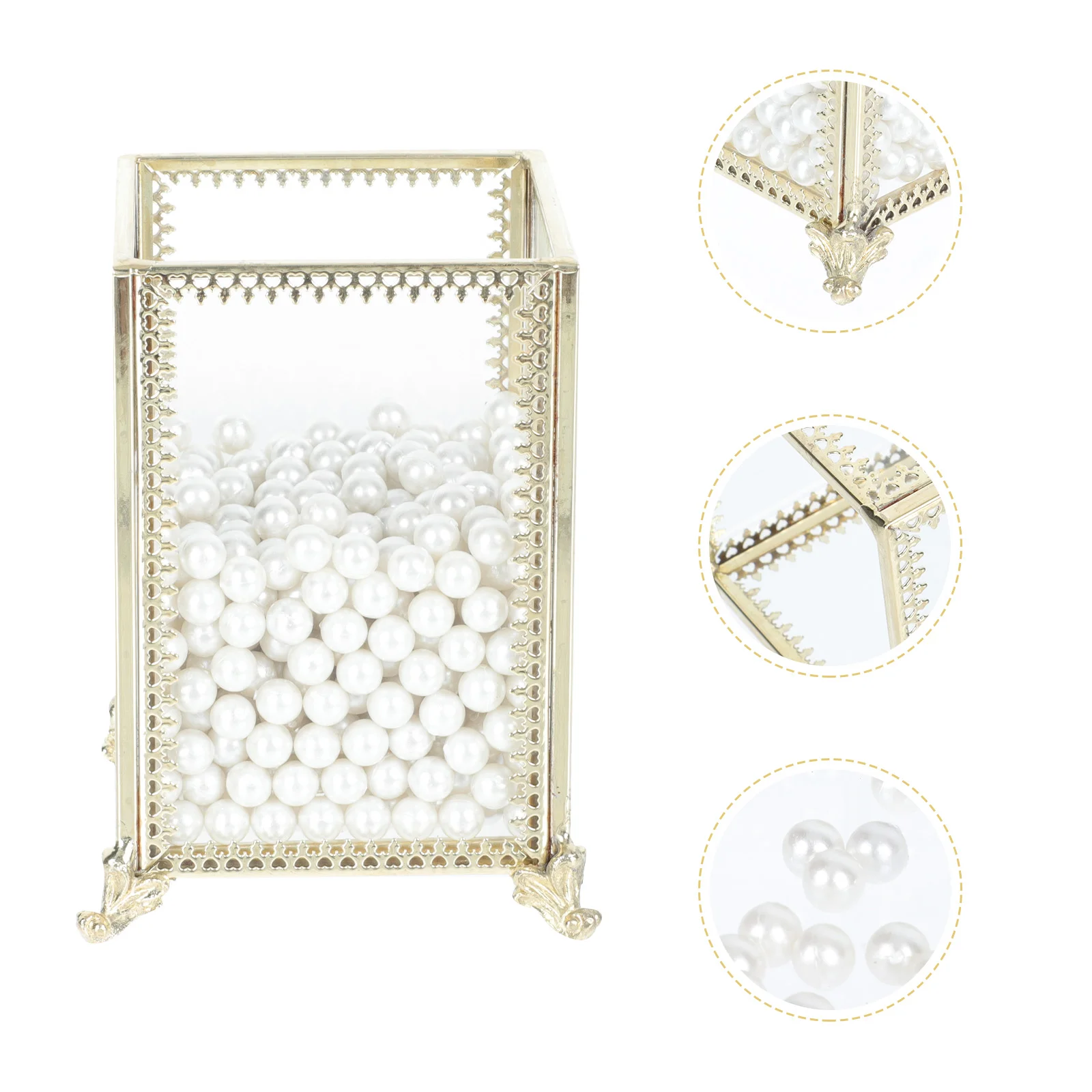 

1Pc Makeup Brush Organizer Organizer Decorative Brush Storage Box
