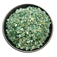 500g natural stone gravel green apatite crystal chip mineral tumbled rock quartz specimen gemstone home aquarium decoration