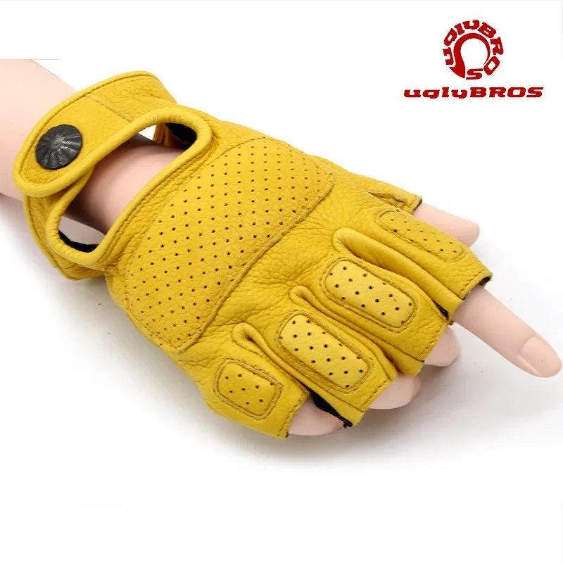 Мотоциклетные Перчатки Uglybros из овчины защитные удобные перчатки натуральной