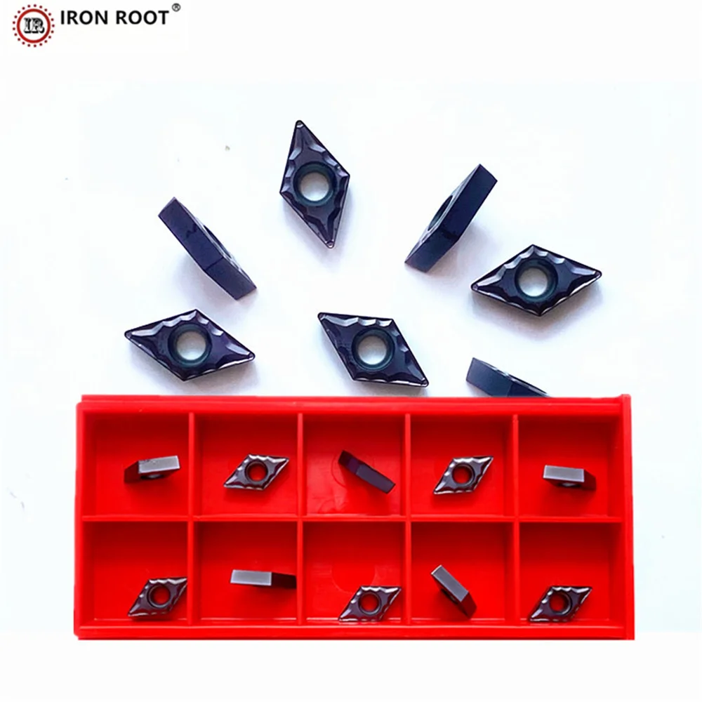 

10P DCMT070204,DCMT11T304 TG1225 Series Metal lathe Cutting Tool CNC Turning Carbide Insert For