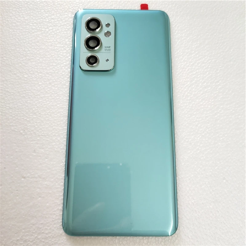 Original For OnePlus 9RT Battery Cover Glass Panel Rear Door Housing Case 9 RT MT2110 MT2111 Back Cover With Camera Lens images - 6