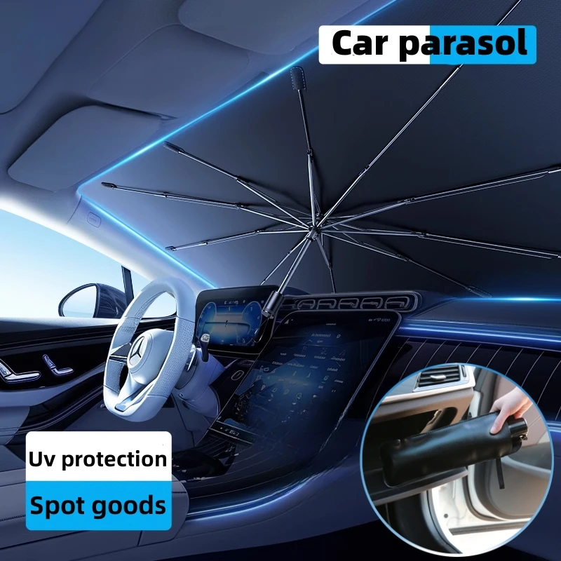 Автомобильный солнцезащитный козырек для парковки переднего окна и