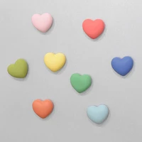 8pcs cute mini fridge magnets colorful love heart small refrigerator stickers lovely photos wall magnetic sticker for home d