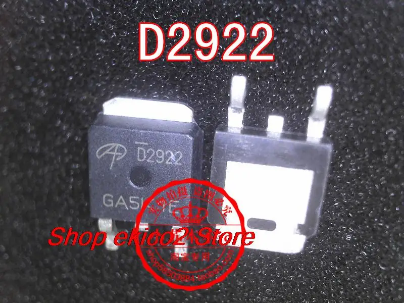 10 шт. Оригинальный запас AOD2922 D2922 100 В 3 5 А AOS: TO-252