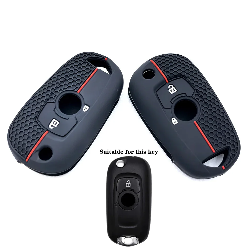

2-кнопочный чехол для ключей в гоночном стиле для Opel Astra K Vauxhall для Buick Verano GT Excelle 2015 2016 2017 2018 2019