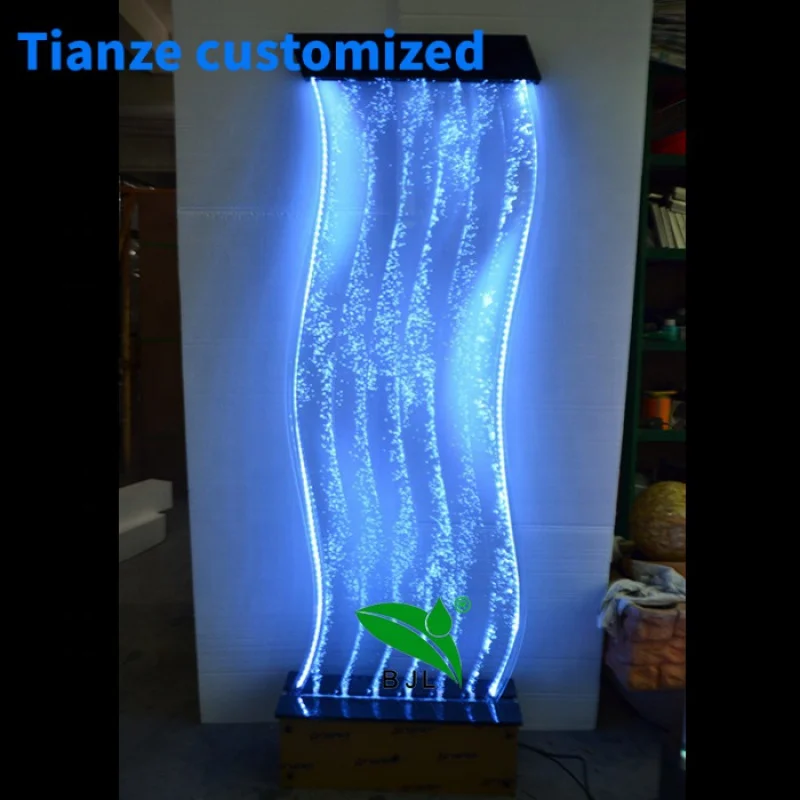 (На заказ) роскошная мебель для гостиной светящаяся светодиодная перегородка