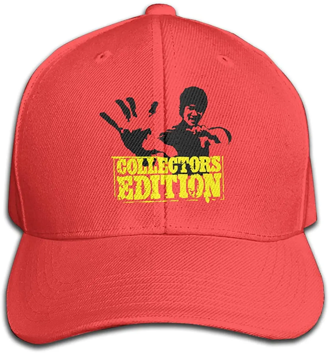 

Designed Collectors Edition Bruce Lee Baseball-Cap Fashion Dad-Hat for Adult Red