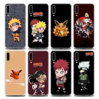 cute cartoon anime naruto clear phone case for samsung a70 a70s a40 a50 a30 a20e a20s a10 a10s note 8 9 10 20 soft silicone