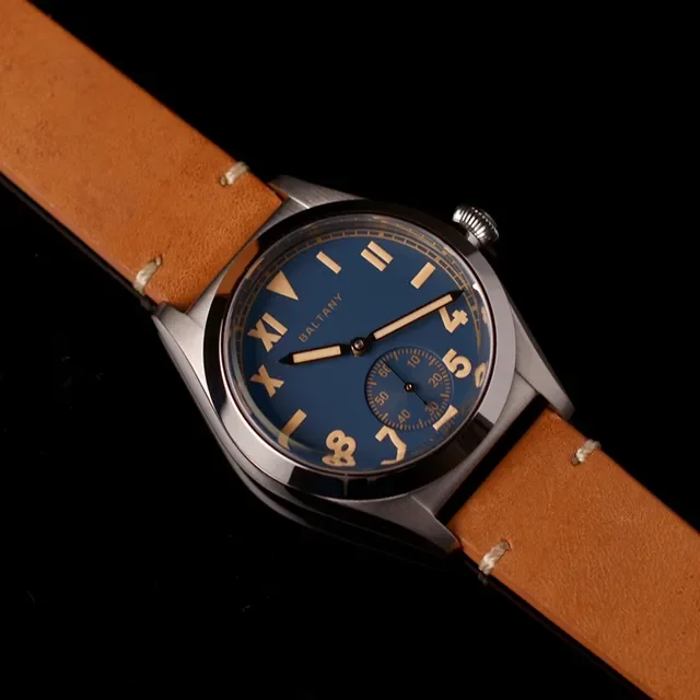 

Retro Bubbleback Homage Watch For Man Yellow Oil Lume Subsecond Hand 200M Waterproof Seagull Movement Automatic Watch