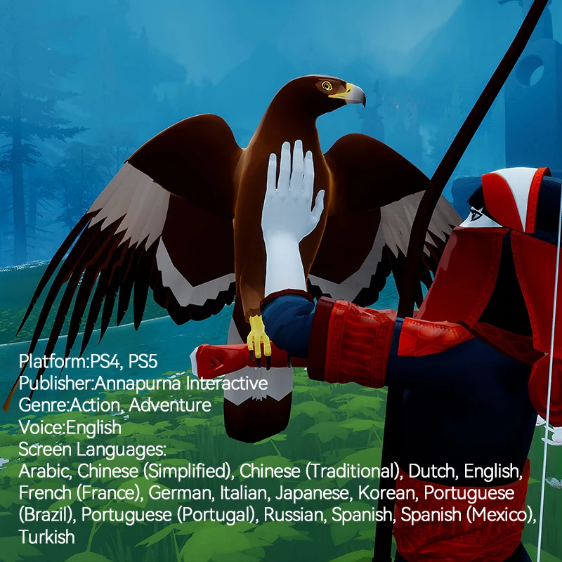 Игровые диски Sony PlayStation 5 The Pathless PS для платформы PlayStation5 PS5