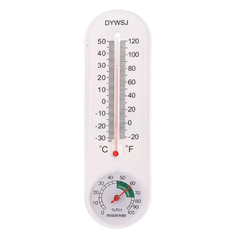 

Wall Hanging Portable White DIY Temperature and Humidity Fit for Indoor Outdoor Garden Office Temperature Logger