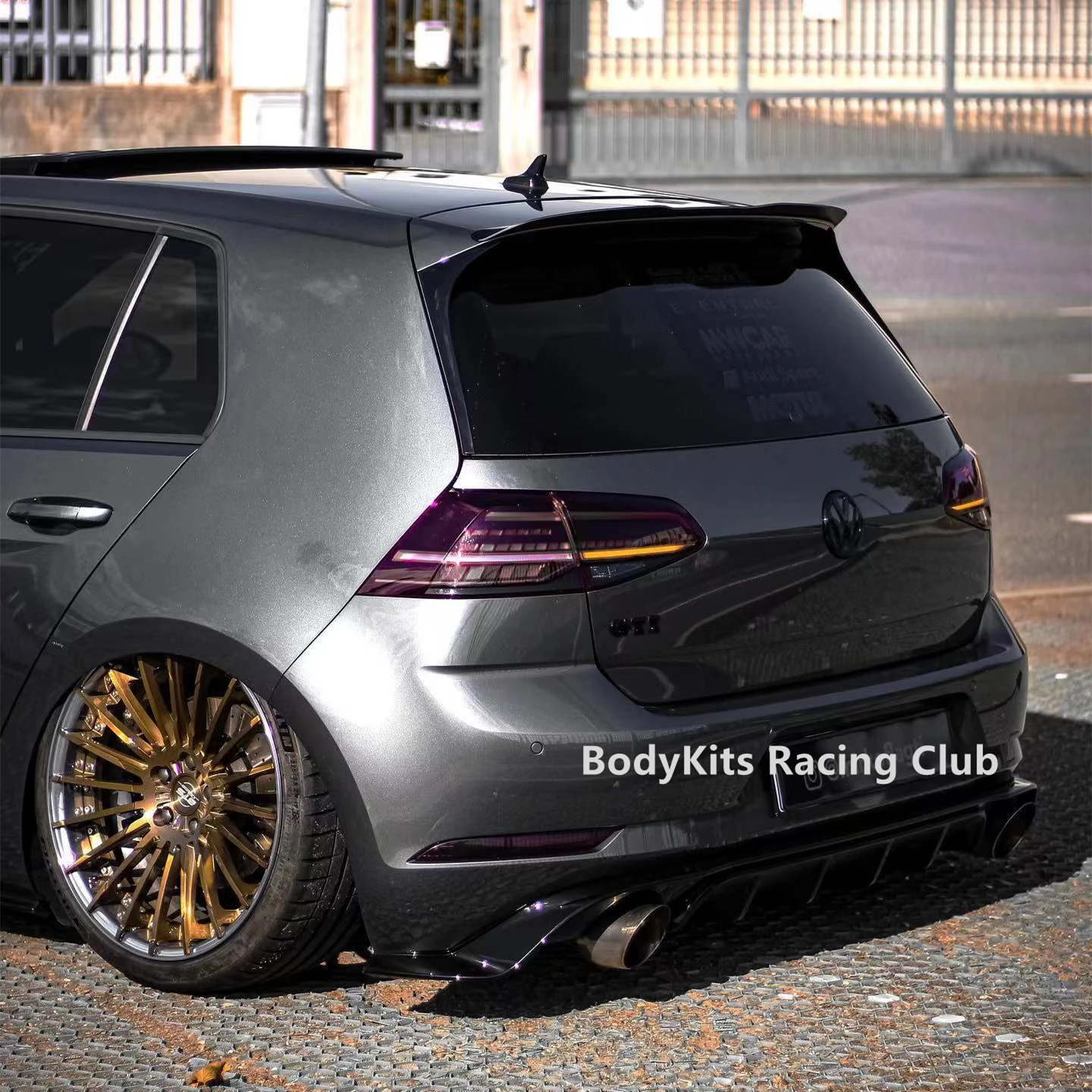Maxton дизайн стиль блестящая черная фотография для Volkswagen Golf 7 5 GTI GTD GTE R 2013-2020 |