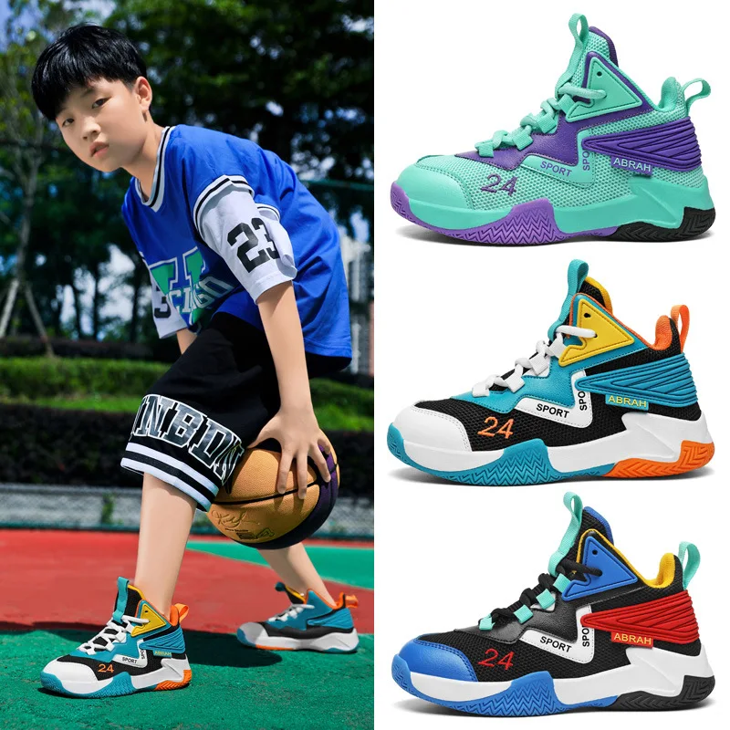 2022 New Children Shoes Comfortable Soft Children School Sports Shoes Breathable Kid Sneakers For Boys