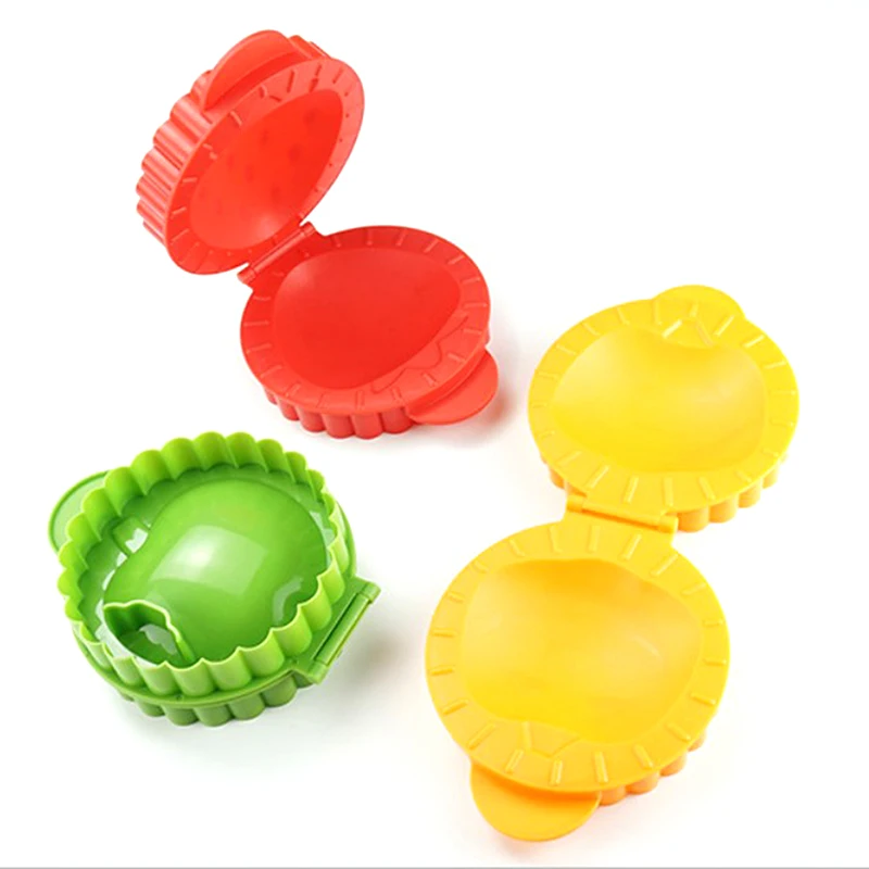 

Hand Press Plastic Mini Pie Maker Pumpkin/Strawberry/Apple Pocket Pie Molds Pie Crust Molds Cake Molds Kitchen Tools