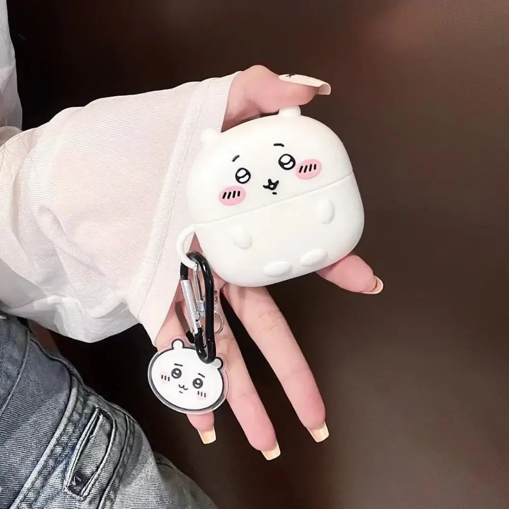 Фото Защитный чехол Kawaii Chiikawa для Airpods Hachiware Usagi, милый чехол для беспроводных Bluetooth-наушников Apple 1 2 3 4 Pro, подарки для девочек №4