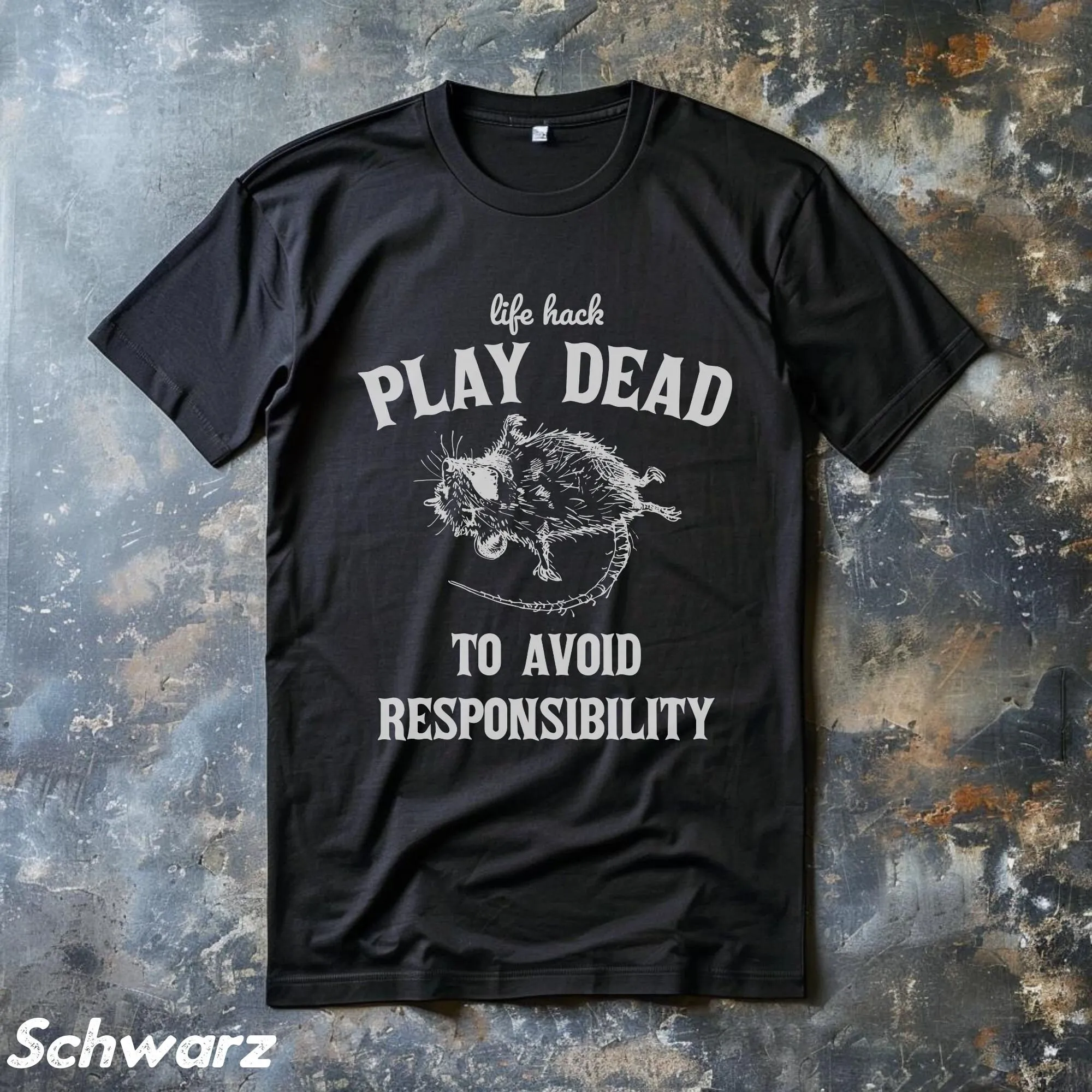 Футболка унисекс в стиле ретро 90-х с забавными крысами саркастическими надписями