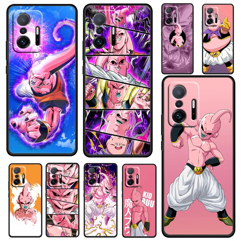 

Anime Dragon Ball Buu For Xiaomi Mi 12 11 11T 10T 10S Ultra Pro Lite 5G Soft Silicone Black Phone Case Cover Fundas Coque Capa