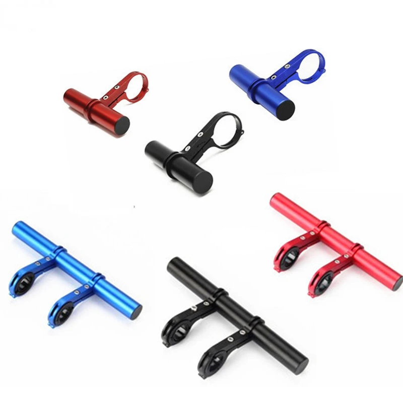

Multifunctional bicycle extension stand double aluminum alloy flashlight code watch lamp extension stand bicycle accessories