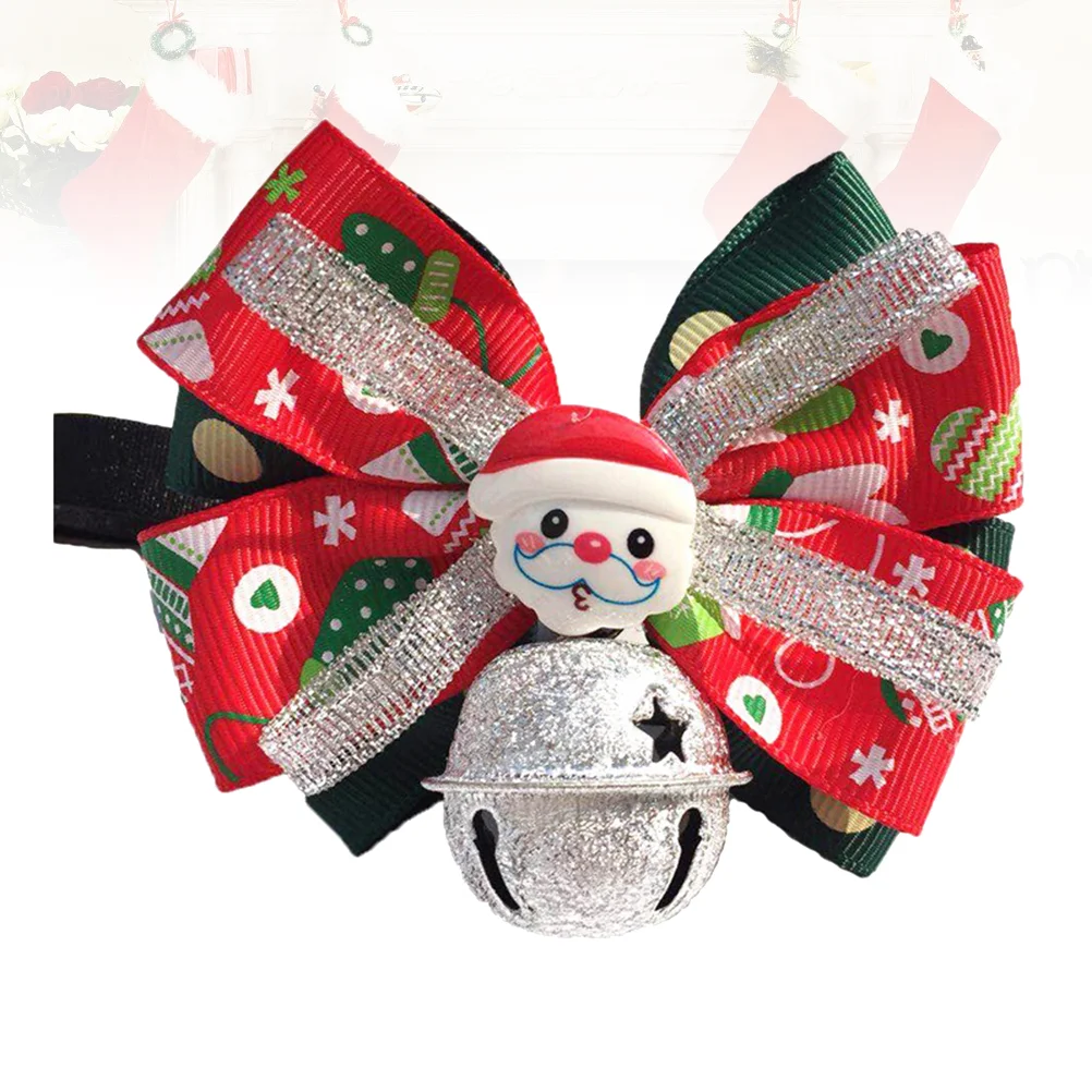 

Collar Dog Tie Pet Bow Catsmall Dogs Christmas Puppy Breakaway Bowtie Boys Holiday Collars Bowties Neck Accessories Supplies