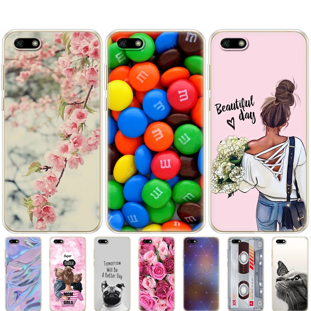 

case For Huawei Honor 7A phone Case 5.45" inch Soft Tpu Phone Huawei Honor 7A 7 A DUA L22 Russian version silicon Back Cover bag