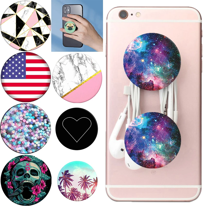 

New Universal Cute Mobile Phone Holders Fashion Finger Grip Ring Holder ocket Socket Expanding Stand For Mobile Phone All Smart