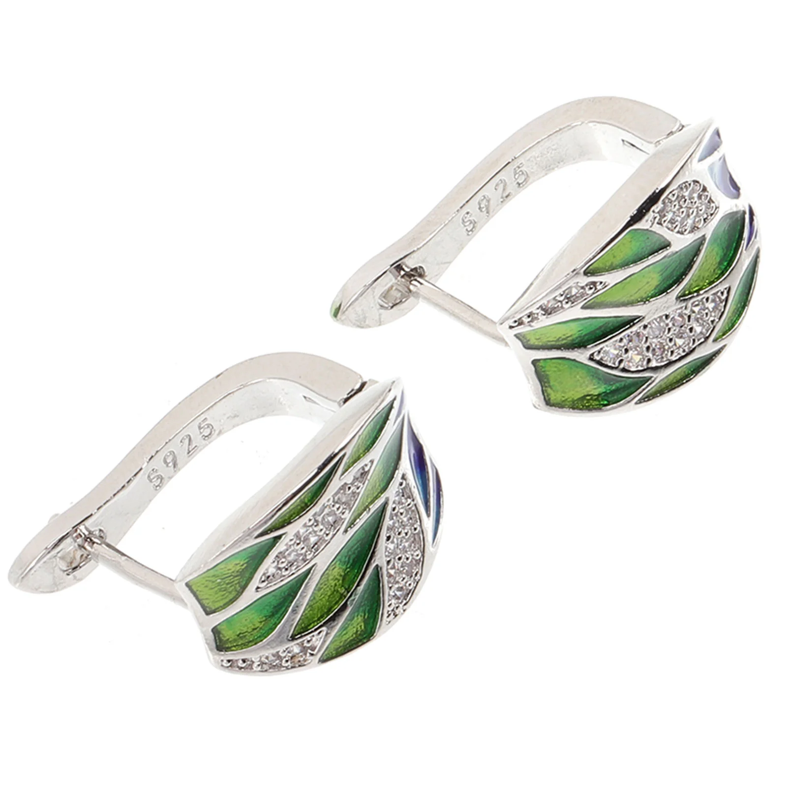 

Earrings Ear Forgirls Studs Leaf Post Mini Earring Studjewelry Enamel Decoration Teen Leaves Trendy Teardrop Decorative Drop