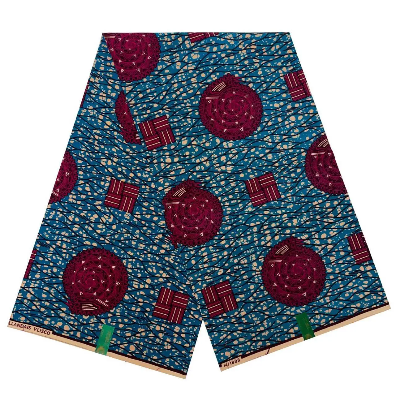 Настоящая голландская супер-W гарантированная супер настоящая восковая ткань с