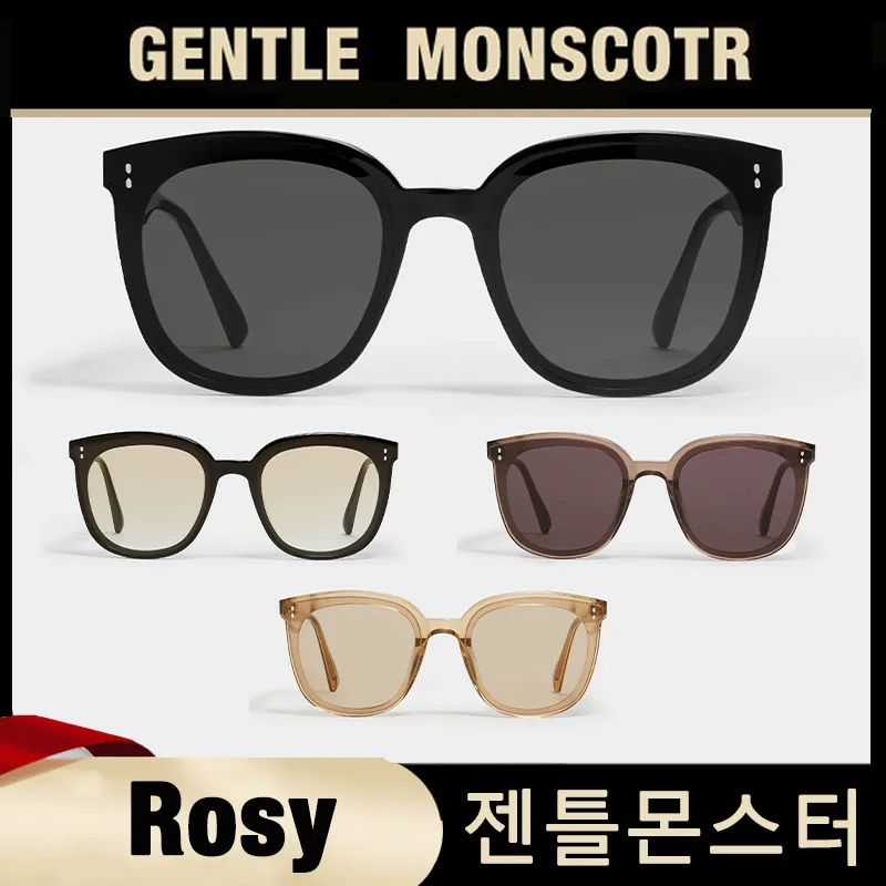 

Rosy Sunglasses 2022 GENTLE MONSCOTR Trend Luxury Goods Eyewear Zonnebril Dame Designer Brand Summer Female Male Man Women Korea