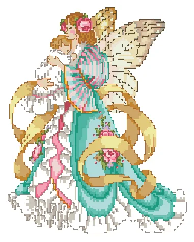 Набор для вышивки счетным крестом Gold Collection украшения Windswept Santa горячая распродажа